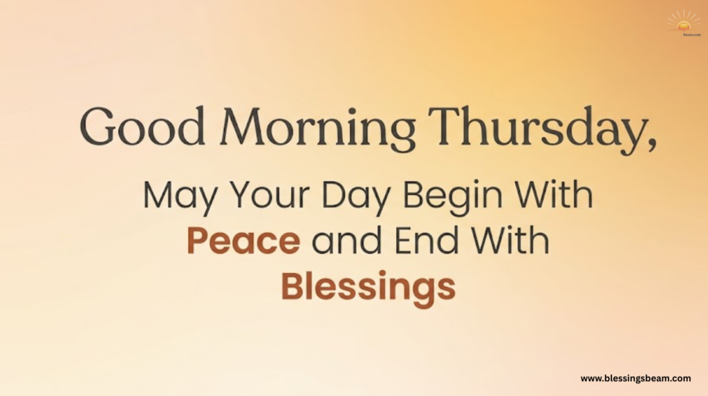 African American Thursday Morning Blessings