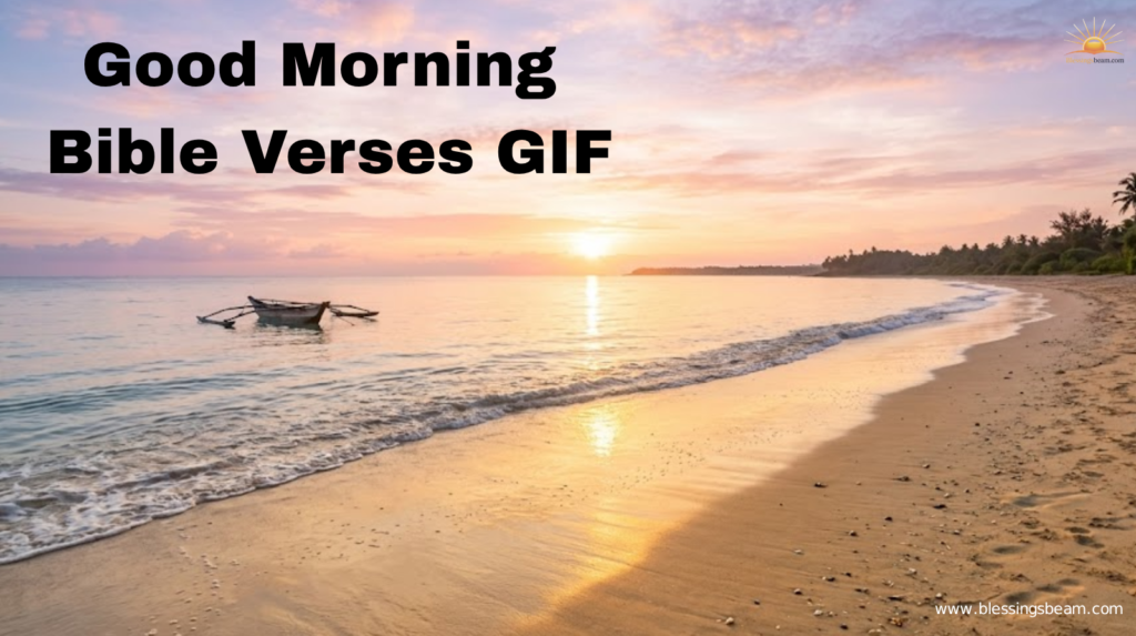 Good Morning Bible Verses GIF