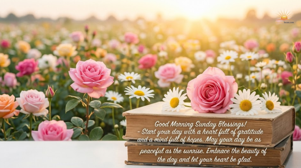 Inspirational Good Morning Sunday Blessings