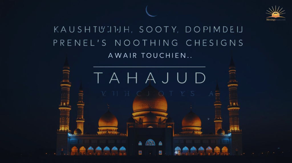 Tahajjud Quotes