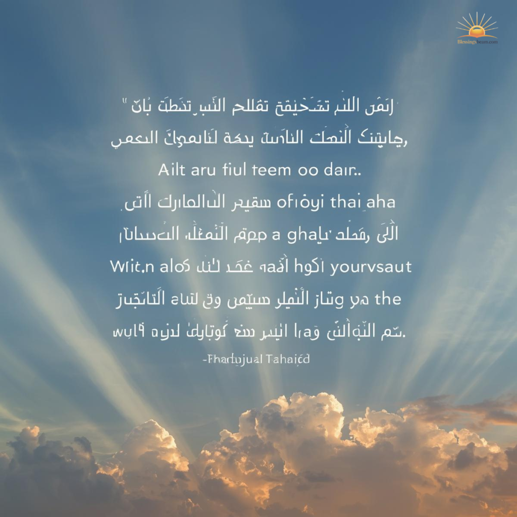 Tahajjud Quotes in English Copy Paste