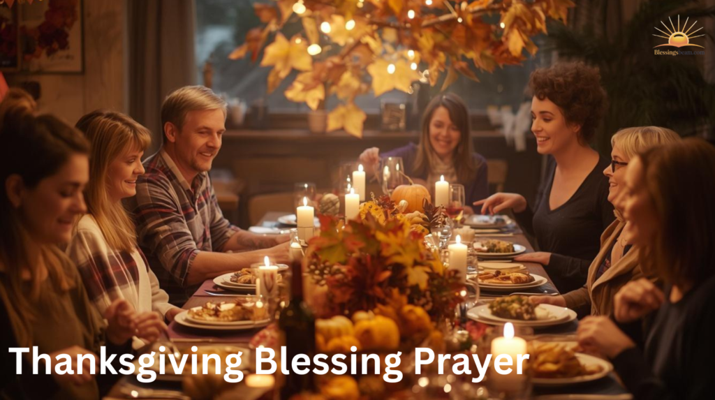 Thanksgiving Blessing Prayer