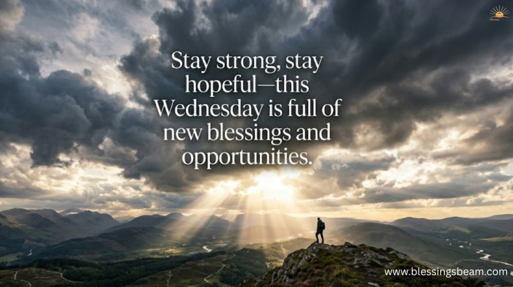 Beautiful Wednesday Blessings Quotes