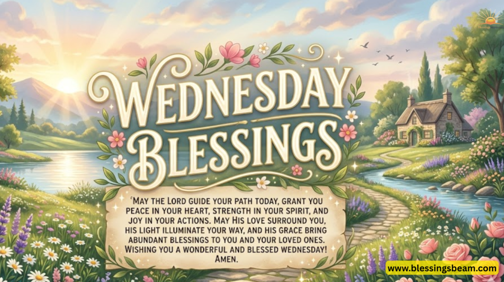 Blessed Wednesday Prayers and Messages for Peace