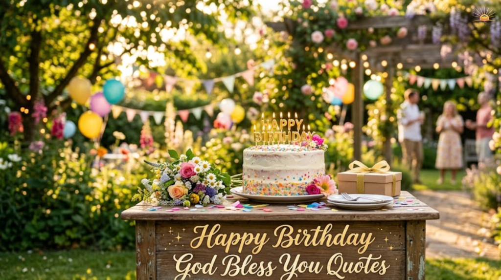 Happy Birthday God Bless You Quotes