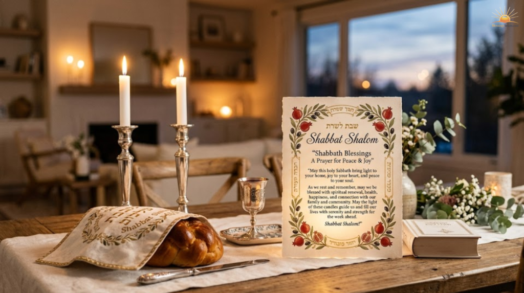 Happy Sabbath Blessings Bible Verses