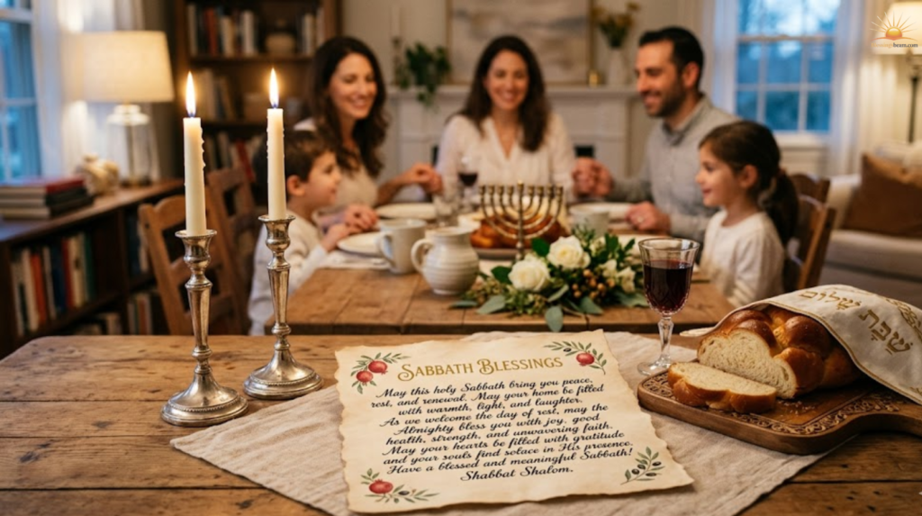 Sabbath Prayers for Peace, Faith & Gratitude