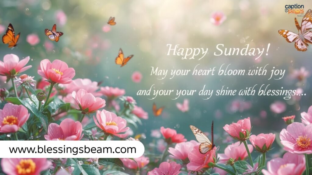 Sunday Blessings and Prayers