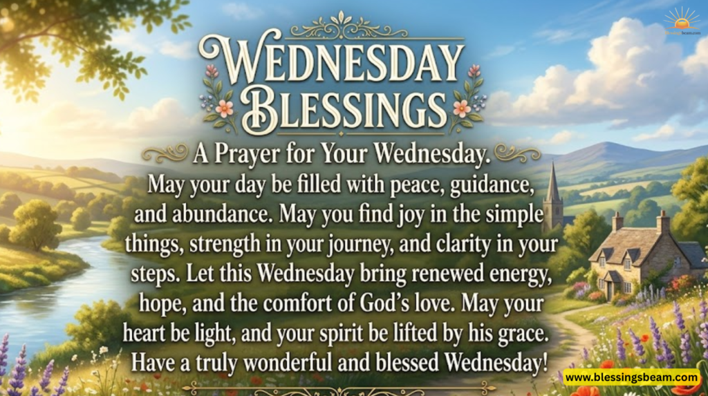 Wednesday Blessings Quotes