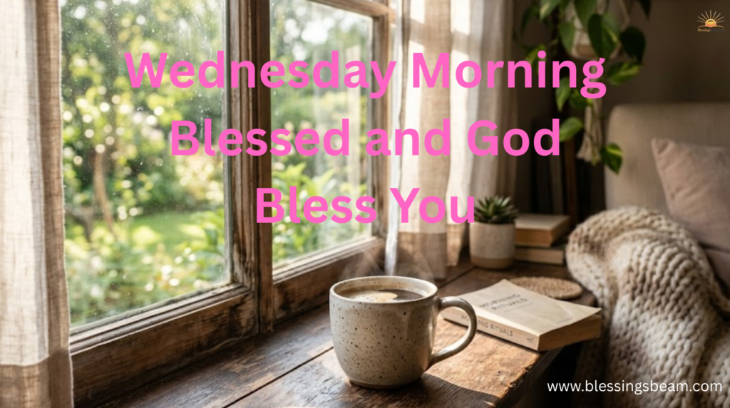 Wednesday Morning Blessed and God Bless You