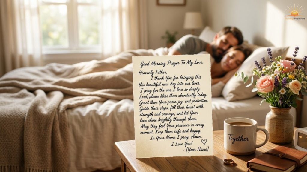Good Morning Prayer for a Long-Distance Relationship
