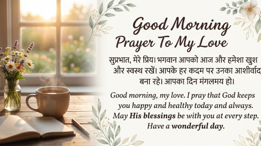 Prayer To My Love