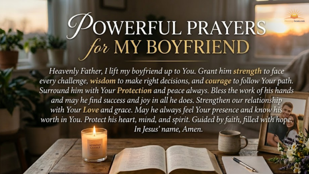 Prayers for My Boyfriend's Spiritual Growth