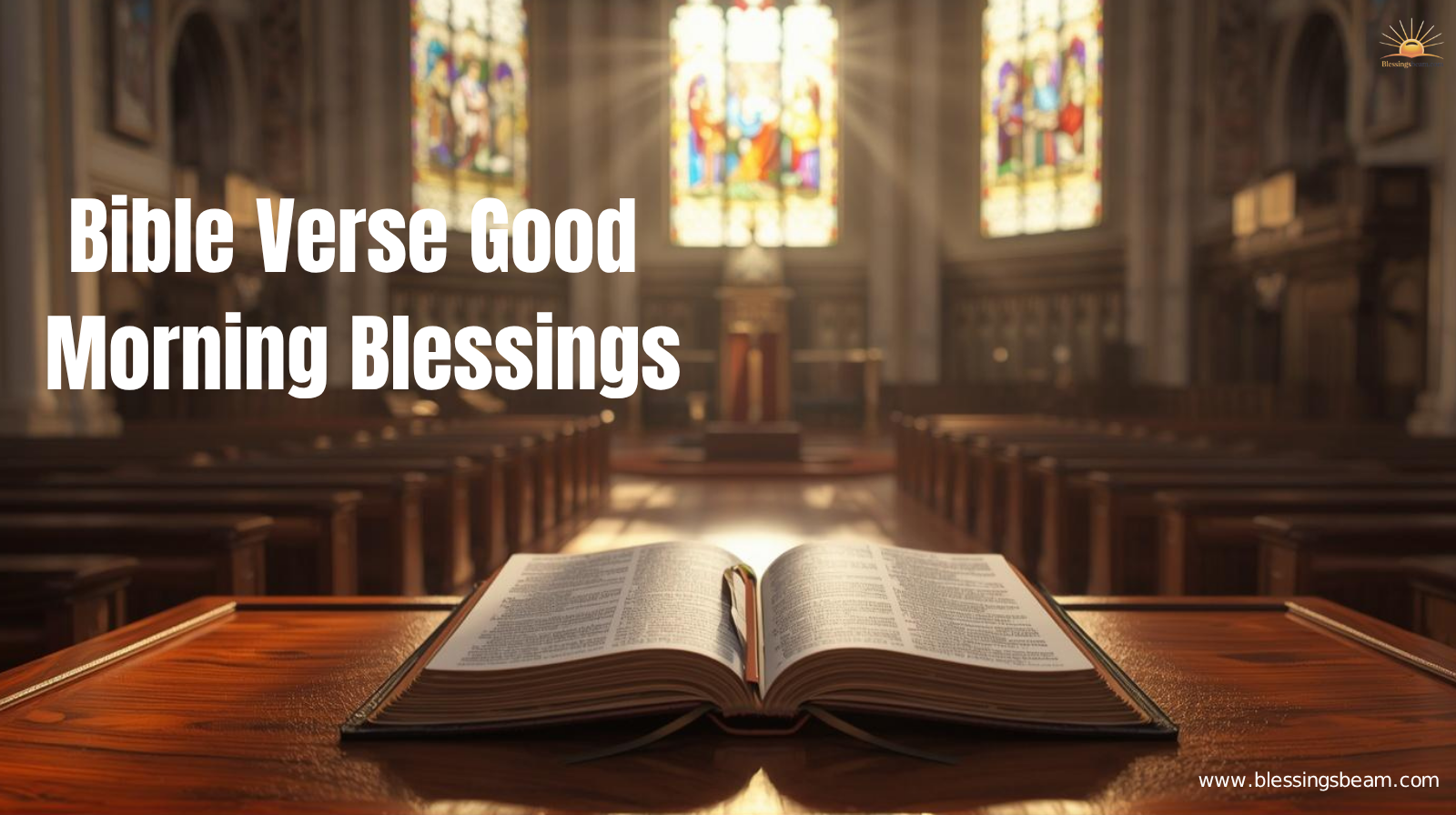 Bible Verse Good Morning Blessings