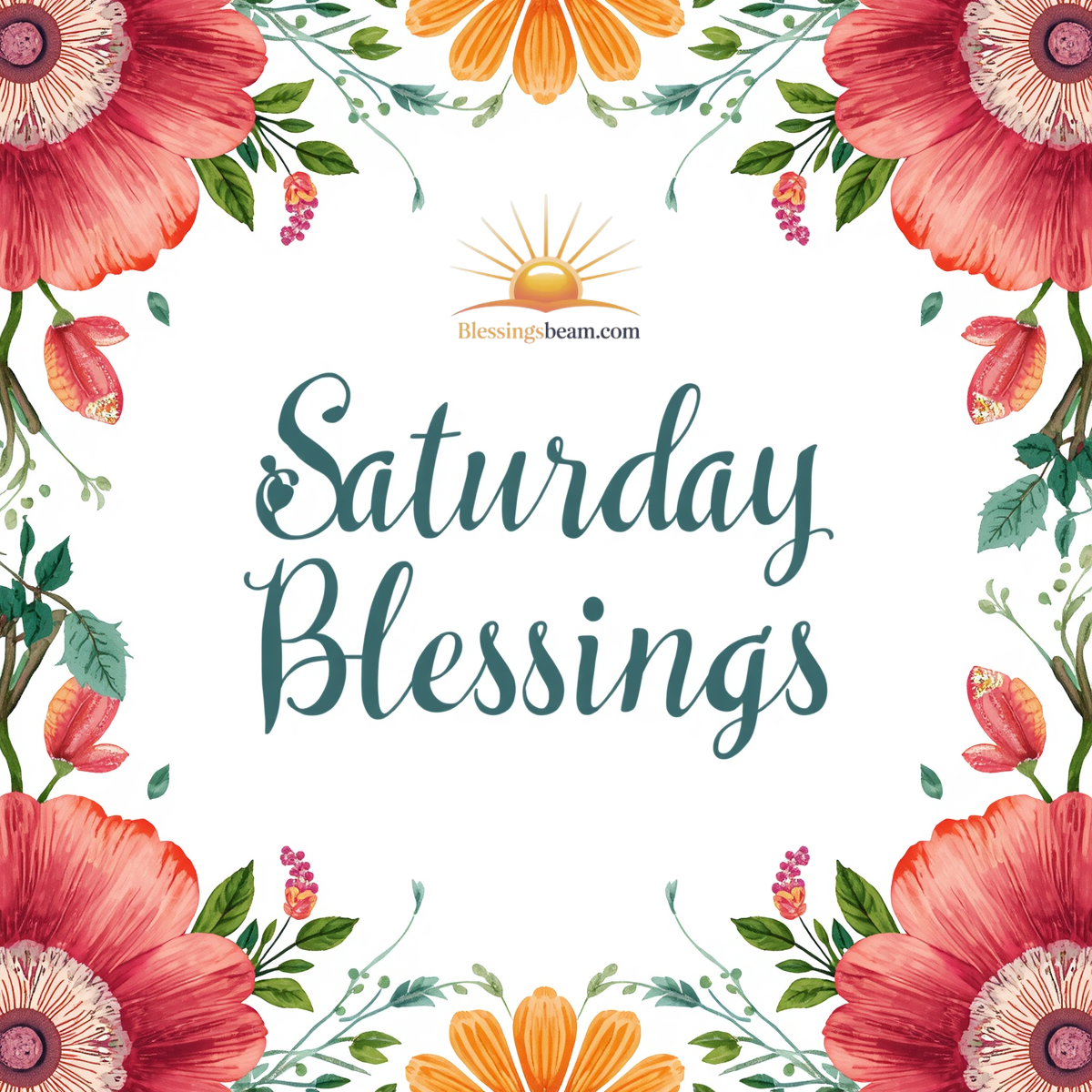 Saturday Blessings