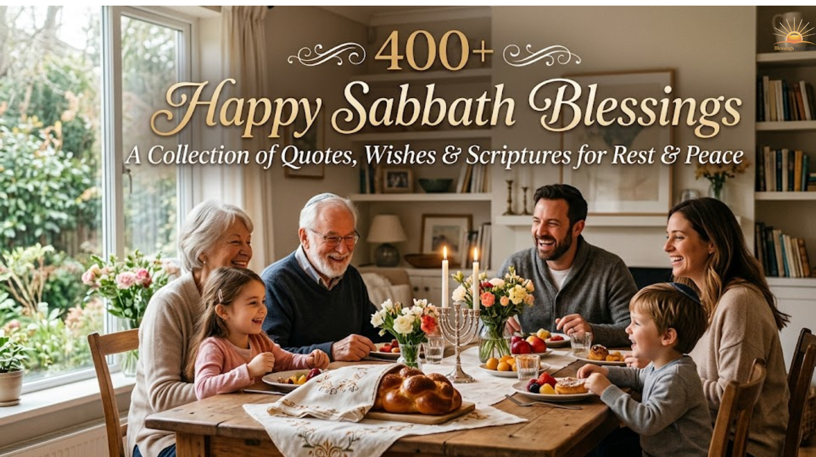 400+ Happy Sabbath Blessings, Wishes, Quotes, Prayers & Images (Updated 2026)