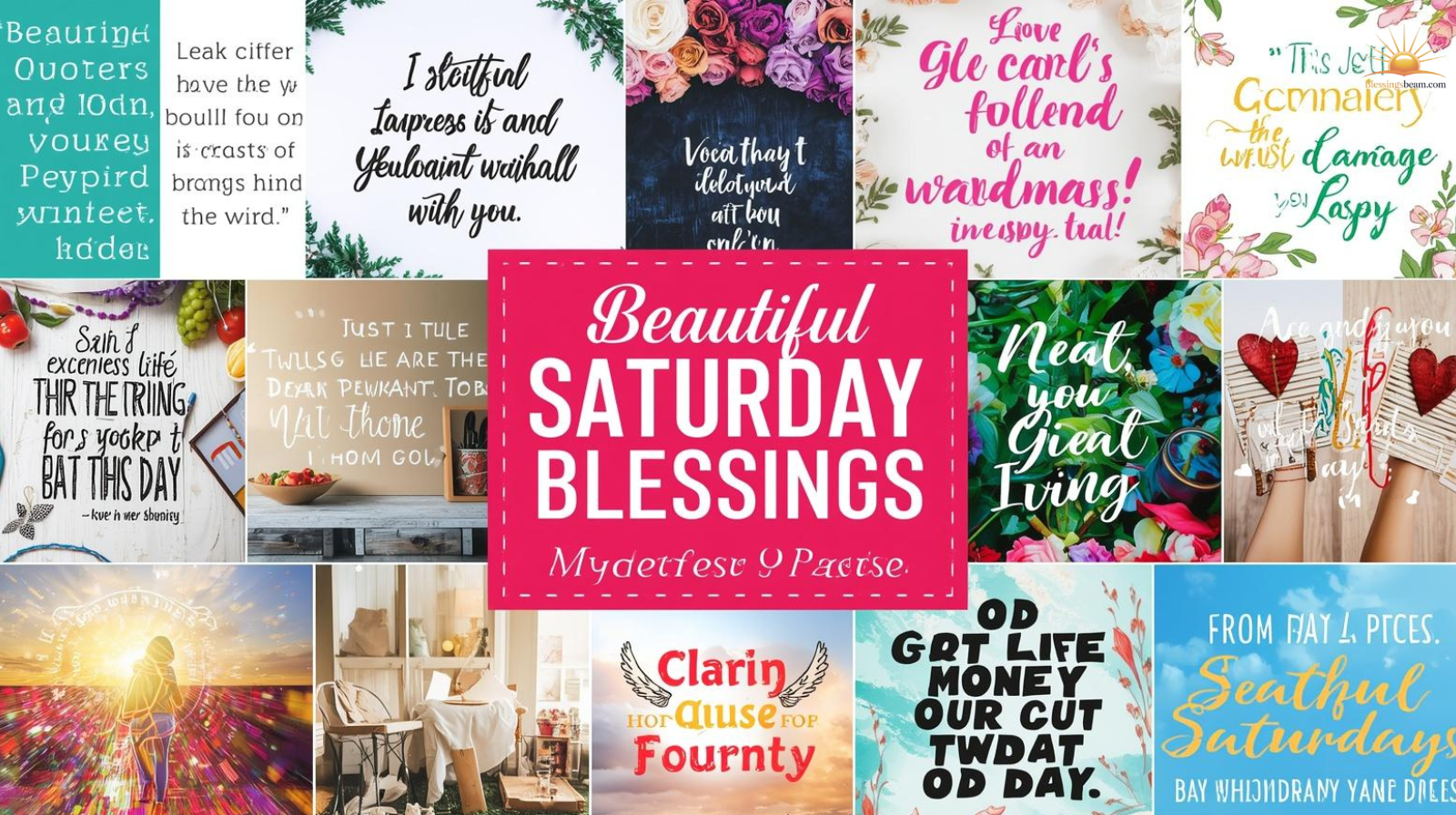 Beautiful Saturday Blessings