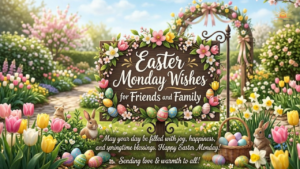Easter Monday Wishes for Friends and Family