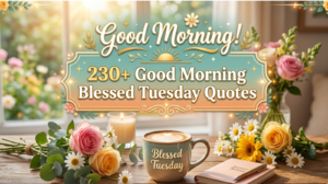 Good Morning Blessed Tuesday_ Quotes