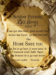 Sunday Evening Quotes