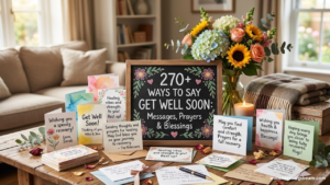 Ways to Say Get Well Soon Messages