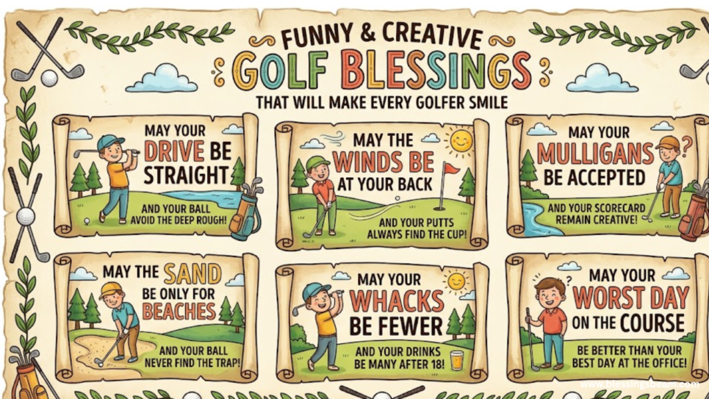 Cute Golf Blessings That Hit Right in the Feels