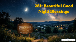 Beautiful Good Night Blessings