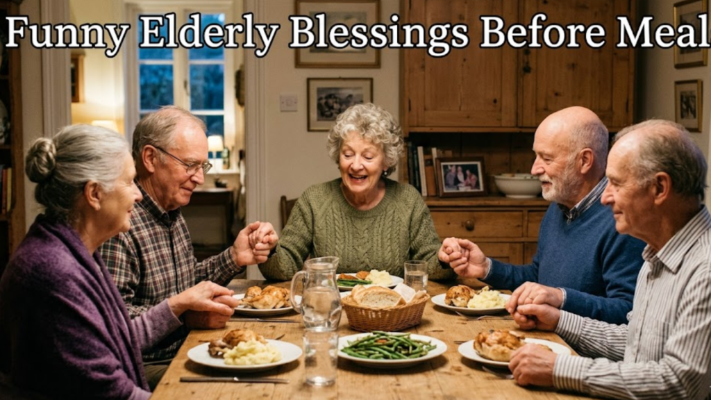 Funny Elderly Blessings Before Meals