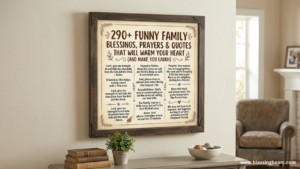 Funny Family Blessings