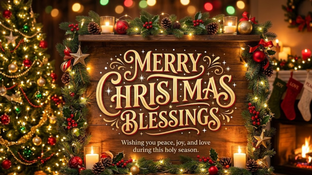 Merry Christmas Blessings