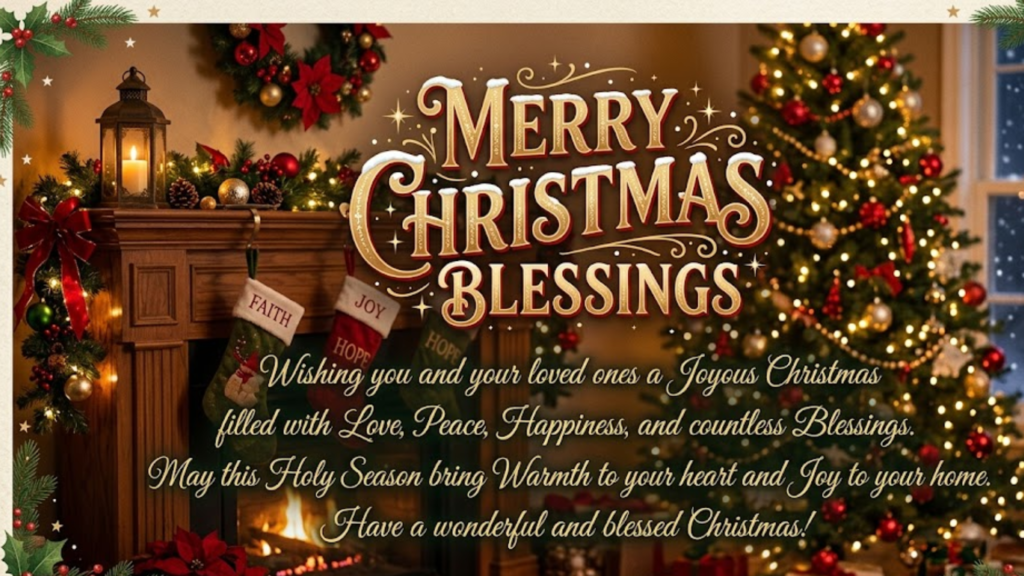Merry Christmas Blessings for Friends Who Feel Like Family