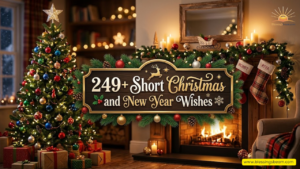Short Christmas and New Year Wishes