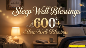 Sleep Well Blessings