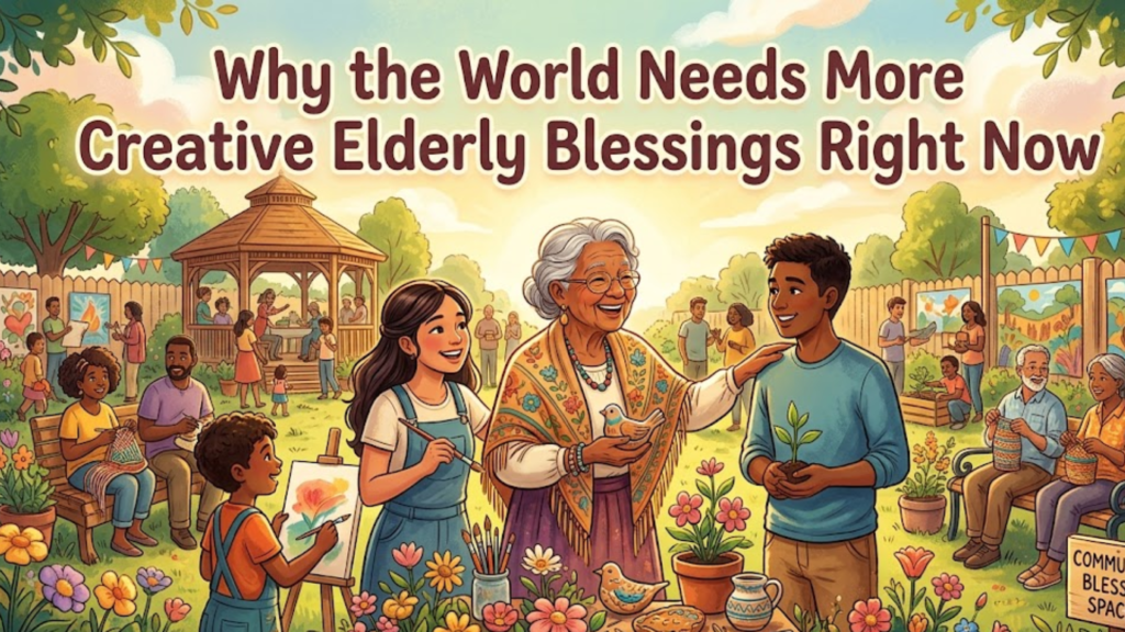 Why the World Needs More Creative Elderly Blessings Right Now