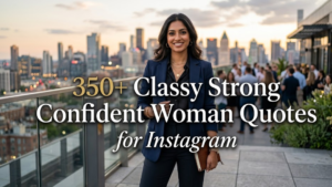 Classy Strong Confident Woman Quotes for Instagram