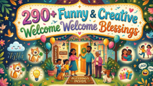 Creative Welcome Blessings