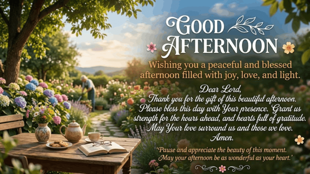 Good Afternoon Images and Greetings