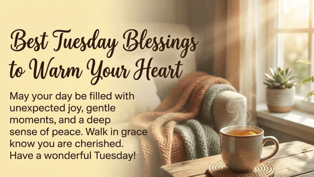 Happy Good Morning Tuesday Blessings