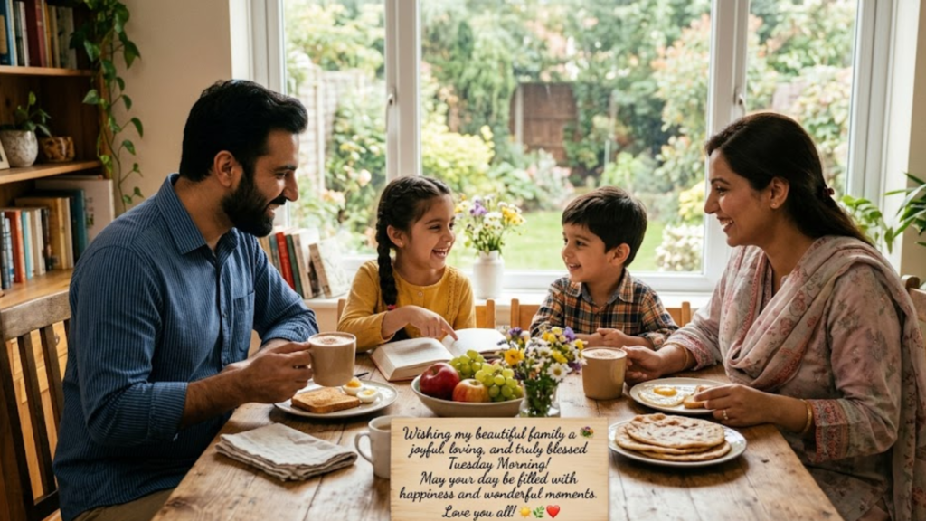 Heartwarming Tuesday Morning Wishes for Family