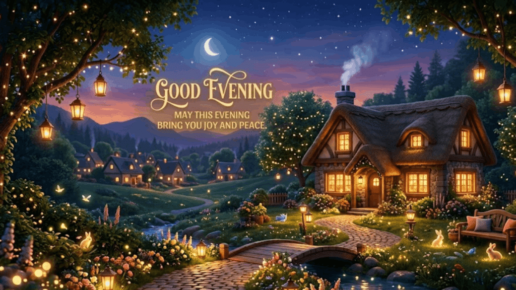 Delightful Good Evening Blessings and Wishes