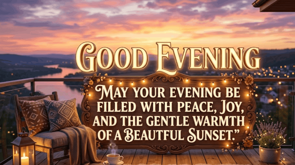 Good Evening Quotes